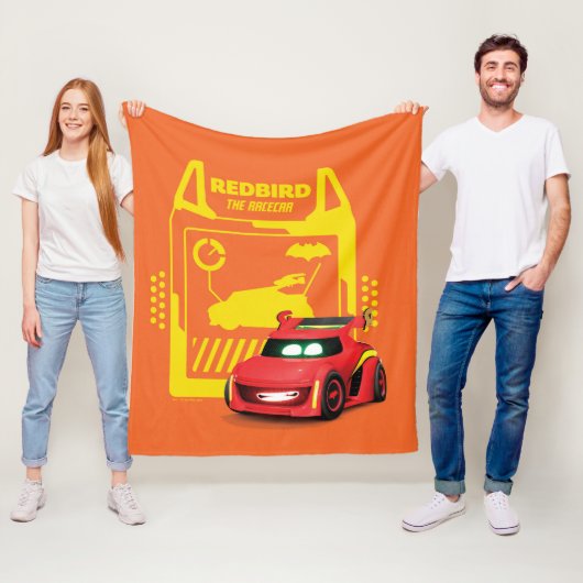 Batwheels™ Redbird – レーサー フリースブランケット (インサイチュ)