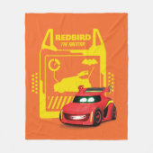 Batwheels™ Redbird – レーサー フリースブランケット (正面)