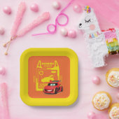 Batwheels™ Redbird – レーサー ペーパープレート (パーティー)