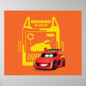 Batwheels™ Redbird – レーサー ポスター (正面)
