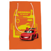 Batwheels™ Redbird – レーサー ミディアムペーパーバッグ (正面)