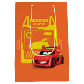 Batwheels™ Redbird – レーサー ミディアムペーパーバッグ (裏面)