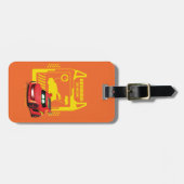 Batwheels™ Redbird – レーサー ラゲッジタグ (正面横)