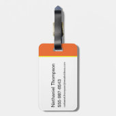 Batwheels™ Redbird – レーサー ラゲッジタグ (裏面縦)