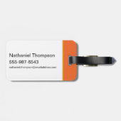 Batwheels™ Redbird – レーサー ラゲッジタグ (裏面横)