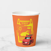 Batwheels™ Redbird – レーサー 紙コップ (裏面)