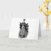 Batwoman 1899年 カード (黄色い花)