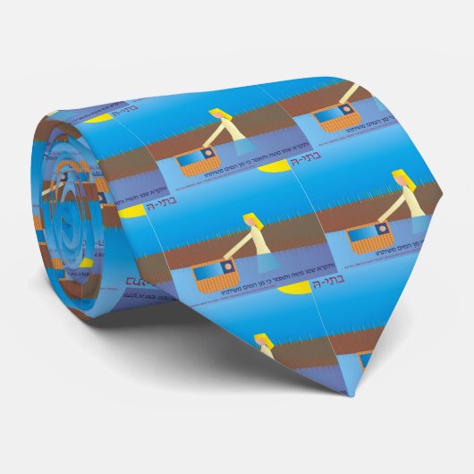 Batyaのファラオの娘(Shmot)のタイ ネクタイ (ロール)