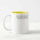 Baubショー15のozのコーヒー・マグ ツートーンマグカップ (左)