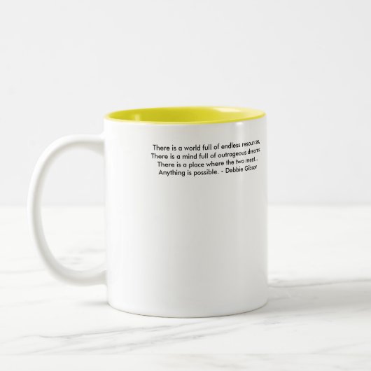 Baubショー15のozのコーヒー・マグ ツートーンマグカップ (左)