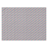 Bauble Pattern Colorful Christmas テーブルクロス (正面(横))