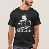 Baudelaire Coffee & Books Tシャツ (正面)