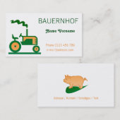 Bauernhof 名刺 (正面/裏面)
