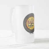 Baugh フロストグラスビールジョッキ (正面左)