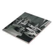 Bauhの研修会からの金属の研修会、 タイル (側面)