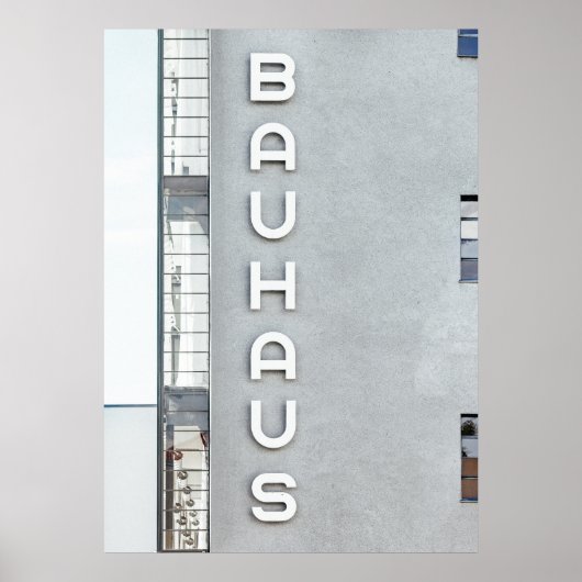 Bauhaus ポスター (正面)