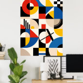 Bauhaus ポスター (ホームオフィス)