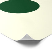 Bauhaus 1919 Concentric Circles Art, home decor  ポスター (角)