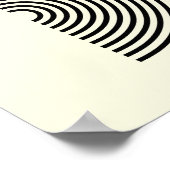 Bauhaus 1919 Geometric Circles Print, home decor ポスター (角)