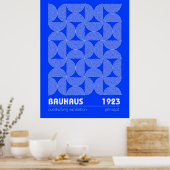 Bauhaus 1923 Abstract Exhibition Poster ポスター (キッチン)