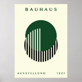 Bauhaus 1923 Geometric Wall Art, Interior design ポスター