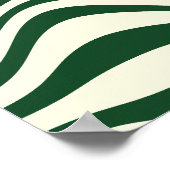 Bauhaus Abstract Wave Wall Art, home decor, ポスター (角)