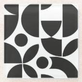 Bauhaus Art 4 ガラスコースター (正面)