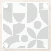 Bauhaus Art 4 ガラスコースター (裏面)