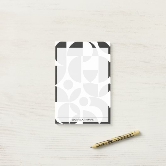 Bauhaus Art 4 ポストイット (デスク上)