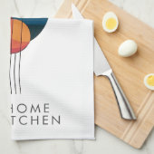 Bauhaus Art in five lines and spheres キッチンタオル (四つ折り)