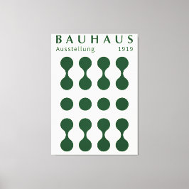 Bauhaus Ausstellung 1919 Shape Print, home decor  キャンバスプリント