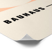 bauhaus, bauhaus design, modern design, geometric  ポスター (角)