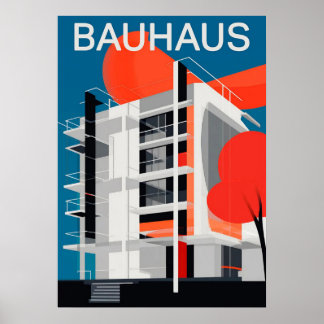 bauhaus, bauhaus design, modern design, geometric ポスター