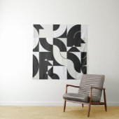 Bauhaus composition artwork made with abstract ele タペストリー (インサイチュ)