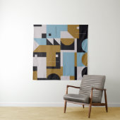 Bauhaus composition artwork made with abstract ele タペストリー (インサイチュ)