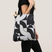 Bauhaus composition artwork made with abstract ele トートバッグ (クローズアップ)