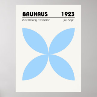 Bauhaus Exhibition Poster 1923 ポスター