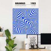 Bauhaus Exhibition Poster 1923 ポスター (ホームオフィス)
