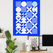 Bauhaus Exhibition Poster 1923 ポスター (ホームオフィス)