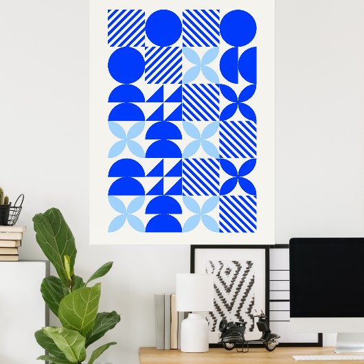 Bauhaus Exhibition Poster 1923 ポスター (ホームオフィス)