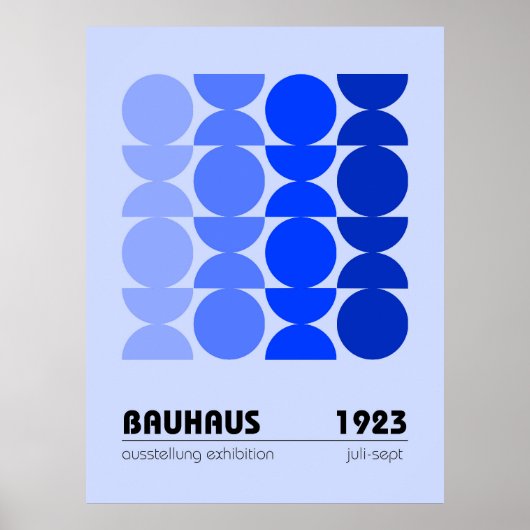 Bauhaus Exhibition Poster 1923 ポスター (正面)