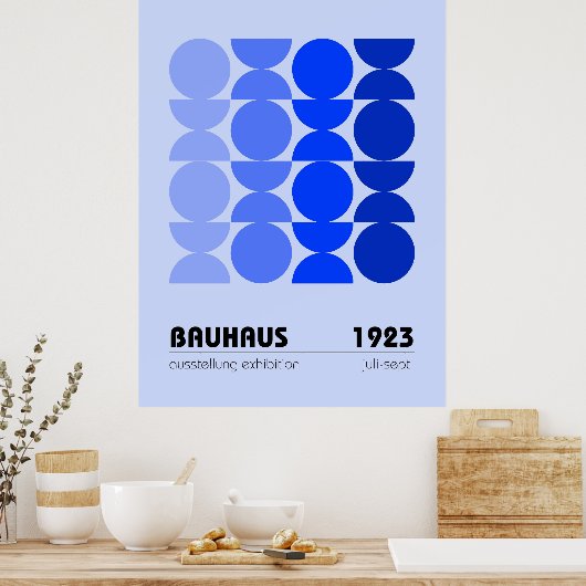Bauhaus Exhibition Poster 1923 ポスター (キッチン)