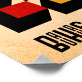 Bauhaus Geometric Modern Poster  ポスター (角)