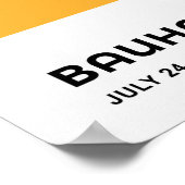 Bauhaus Geometric Wall Art Bold Colors ポスター (角)