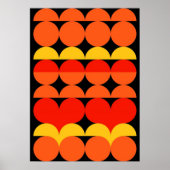 bauhaus, modernist, minimal, geometric, abstract,  ポスター (正面)