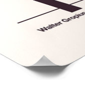 bauhaus, modernist, minimal, geometric, abstract, ポスター (角)