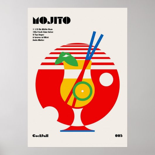 bauhaus, modernist, minimal, geometric, abstract, ポスター (正面)