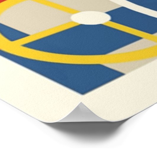 bauhaus, modernist, minimal, geometric, abstract,  ポスター (角)