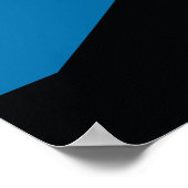 Bauhaus Osaka Japan Travel Poster Bold Geometric ポスター (角)
