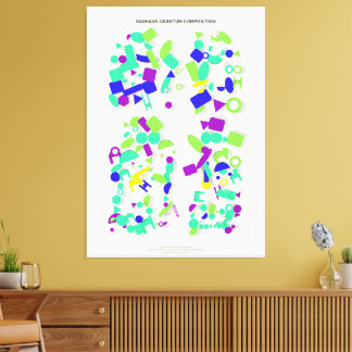 Bauhaus Quantum Composition  キャンバスプリント